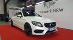 Mercedes-Benz C-Class Coupe Perlmutt Weis Matt by Folienwerk-NRW 2017 года